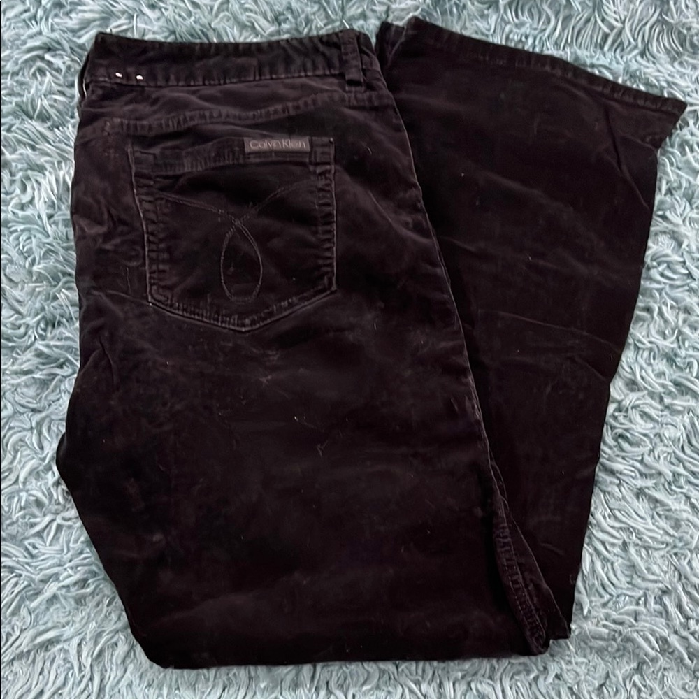 Calvin Klein Black Straight Leg Jeans
